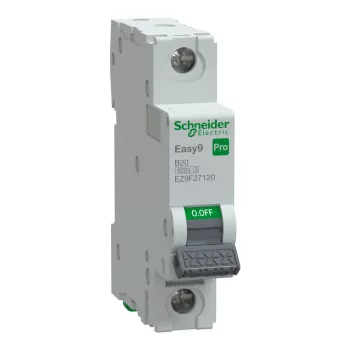 Schneider Easy9 Pro 1P B 20A kismegszakító (EZ9F27120)