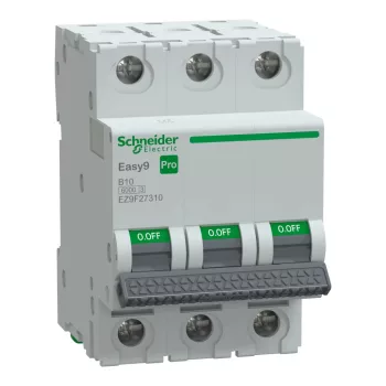 Schneider Easy9 Pro 3P B 10A kismegszakító (EZ9F27310)