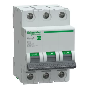 Schneider Easy9 Pro 3P B 16A kismegszakító (EZ9F27316)