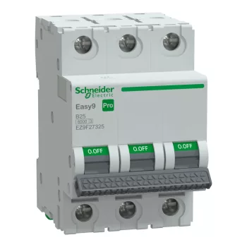 Schneider Easy9 Pro 3P B 25A kismegszakító (EZ9F27325)