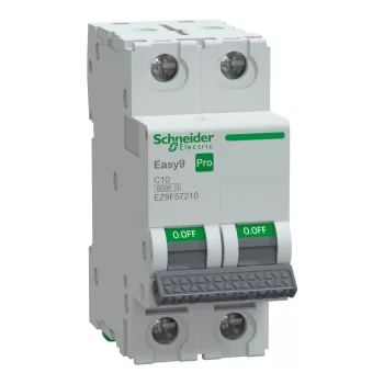Schneider Easy9 Pro 2P C 10A kismegszakító (EZ9F57210)