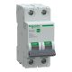 Schneider Electric EASY9 PRO EZ9F57210 Kismegszakító 2P, 10A, C karakterisztika, 6 kA