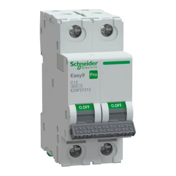 Schneider Easy9 Pro 2P C 13A kismegszakító (EZ9F57213)