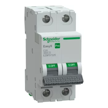 Schneider Easy9 Pro 2P C 25A kismegszakító (EZ9F57225)