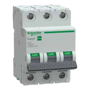 Schneider Easy9 Pro 3P C 10A kismegszakító (EZ9F57310)