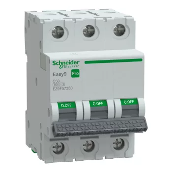 Schneider Easy9 Pro 3P C 50A kismegszakító (EZ9F57350)