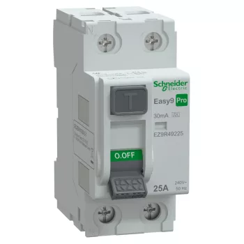 Schneider Easy9 Pro 2P 25A 30 mA A típus áram-védőkapcsoló (EZ9R49225)