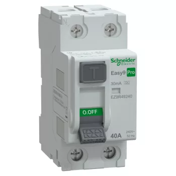 Schneider Easy9 Pro 2P 40A 30 mA A típus áram-védőkapcsoló (EZ9R49240)