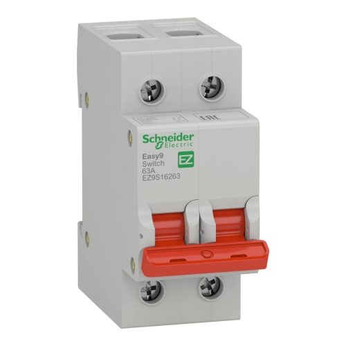 Schneider Electric EASY9 PRO EZ9S16263 moduláris szakaszolókapcsoló 2P 63A 400V AC