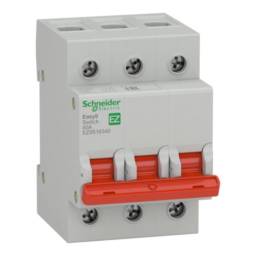 Schneider Electric EASY9 PRO EZ9S16340 moduláris szakaszolókapcsoló 3P 40A 400V AC