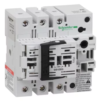   Schneider Electric GS1DD3 Biztosítóbetétes megszakító szakaszoló