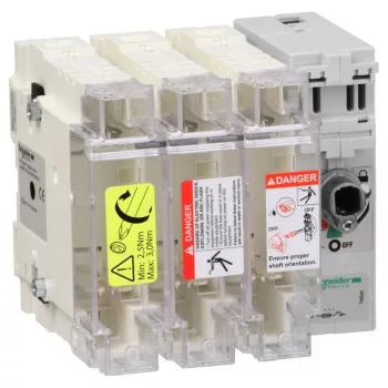   Schneider Electric GS2J3 Biztosítóbetétes megszakító szakaszoló