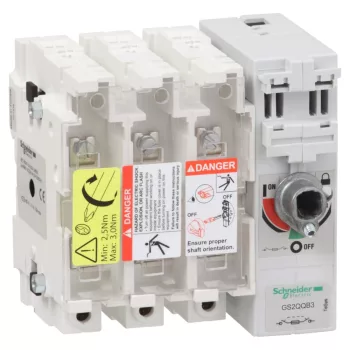   Schneider Electric GS2QQB3 Biztosítóbetétes megszakító szakaszoló