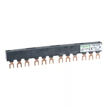   Schneider Electric GV2G445 Fésűssín, 4db 45mm-es leágazás