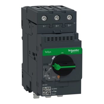   Schneider Electric GV3P651 Motorvédő kapcsoló 65 A csak 1db Everlink sorkapocs