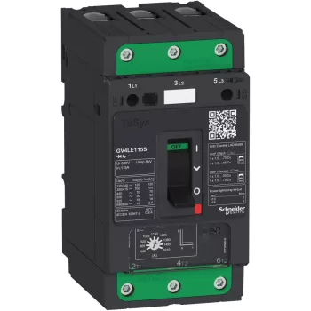   Schneider Electric GV4LE25B GV4LE motorvédő mágneses 25A 25kA EverLink
