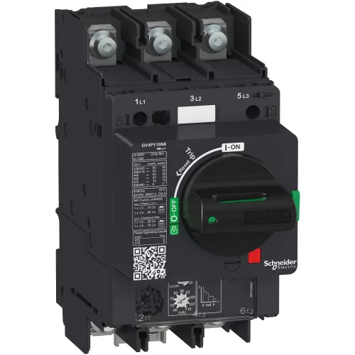 Schneider Electric GV4P25B6 GV4P motorvédő termikus-mágneses 25A 25kA kengyeles csavaros