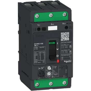   Schneider Electric GV4PE02S GV4PE motorvédő termikus-mágneses 2A 100kA EverLink