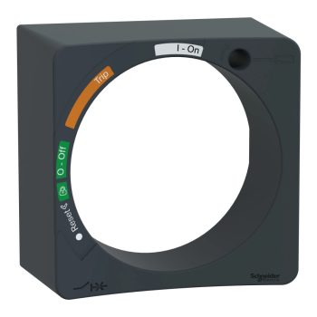   Schneider Electric GVAPBPHP Rotációs hajtás véltelen kikapcsolás elleni védelem, magas profil, fekete, TeSys GV