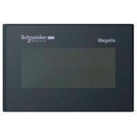 Schneider HMISTO512 Magelis STO érintőképernyő, 3,4", monokróm, fehér/rózsaszín/vörös, 2xUSB, 1xRJ45 soros