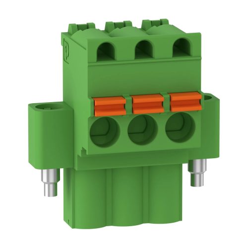 Schneider Electric HMIZXPWS Power Connector with screws (Angle)