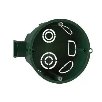   Schneider Electric, IMT35100, süllyesztett téglafalhoz szerelvénydoboz 65x45, sorolható, fedel nélkül, zöld (Schneider IMT35100)