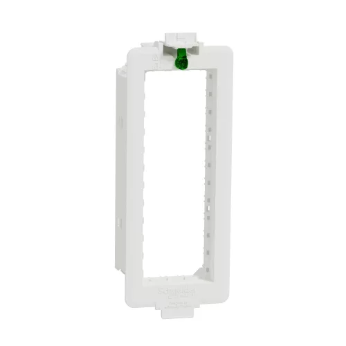Schneider Unica System+ Rögzítőkeret padlódobozhoz, 6 modulos (5 db), fehér – INS52152