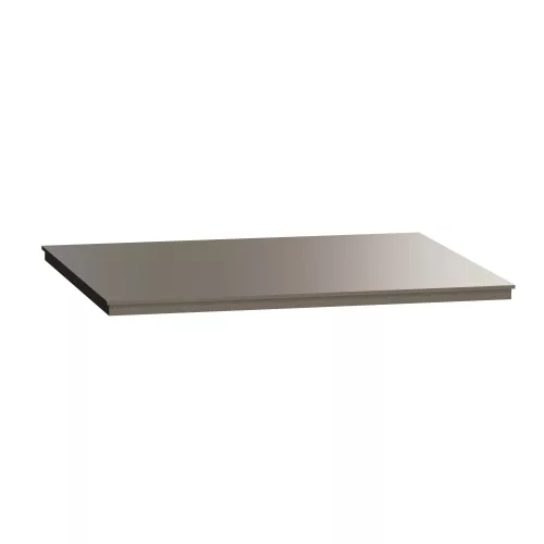 Schneider Unica System+ Fémlap, 8 modulos padlódobozok fedlapjához, rozsdamentes acél – INS52157