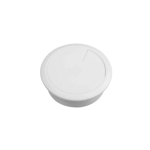 Schneider Unica System+ Bútorba süllyeszthető kábelkivezető, 60 mm (2 db), fehér – INS61214