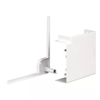   Schneider ISM10303P OPTILINE 45 kanyarelem 90°, 140x55 mm, műanyag, polárfehér