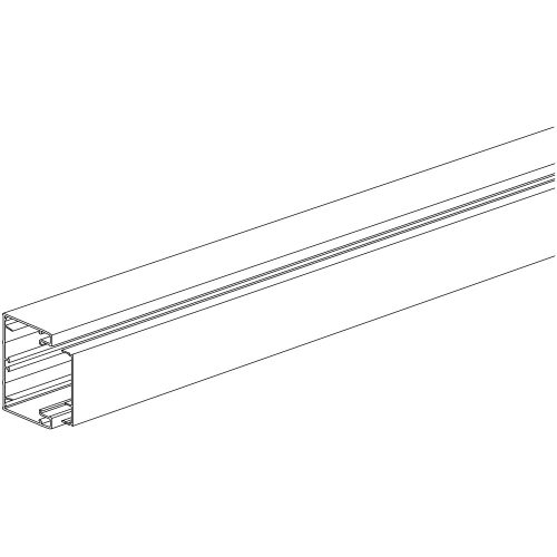 Schneider ISM11250 OPTILINE 70 kábelcsatorna fedéllel 95x55 mm, alumínium