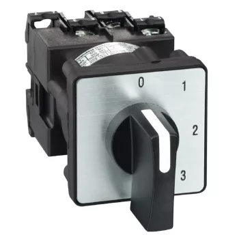   Schneider K1C003QLH Harmony K komplett bütykös kapcsoló, 12A, multifix, 1P, 3 fokozatú +0 léptetőkapcsoló