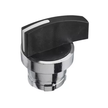   Schneider KAXZ1C12 Harmony K bütykös kapcsoló működtető fej with bezel Ø 28.5 mm, fém - fekete hosszú kar
