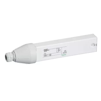   Schneider KBA25ABG4W Canalis - Betápláló elem, 25 A, bal, fehér