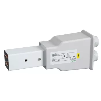   Schneider KBB40ABD44TW Canalis - Betápláló elem, 40 A, jobb ,fehér