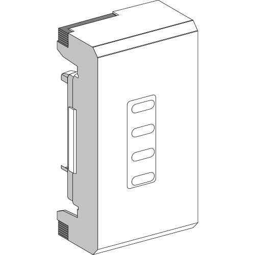 Schneider KNB16CF2 Canalis - Leágazódoboz, 16 A, L+N+PE, UTE biztosítókhoz