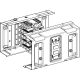 Schneider KSA1000ZJ4 Canalis - Villamos és mechanikai összekötõblokk, 800-1000 A