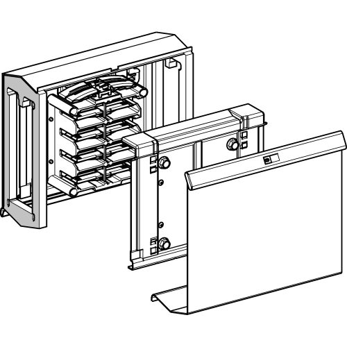 Schneider KSA250FA4 Canalis - Adapter régi KS sínhez 250 A