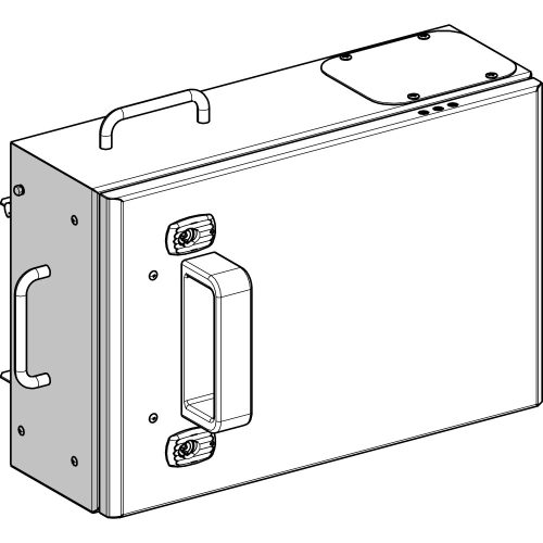 Schneider KSB160SE4 Canalis - Leágazódoboz, 160 A, 00 biztosítókhoz