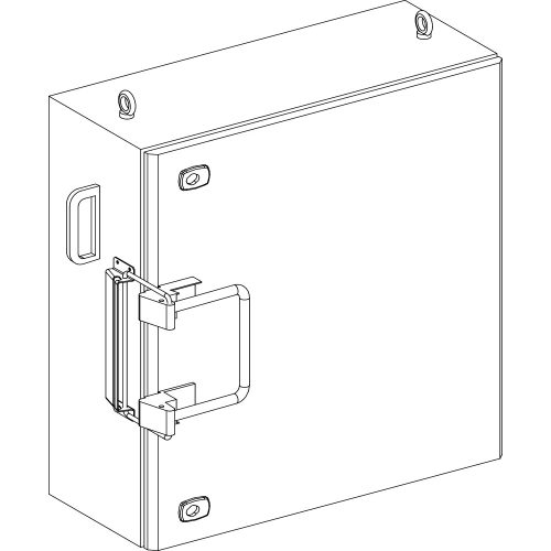 Schneider KSB400SE4 Canalis - Leágazódoboz, 400 A, T2 biztosítókhoz