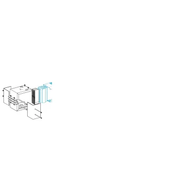 Schneider KTB0324FA Canalis - 4000 A végbetáp elem