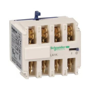   Schneider Electric LA1KN407 Segédérintkező blokk faston 4N/O