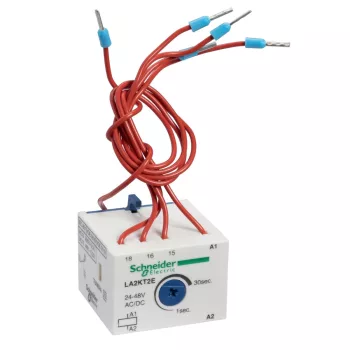   Schneider Electric LA2KT2E Meghúzás késleltető 1-30s, 24-48V, AC, DC