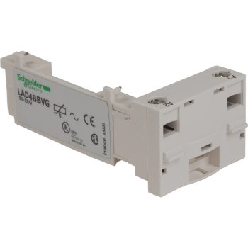   Schneider Electric LAD4BBVG Kiegészítő kábelezéshez, zavarszűrővel, 50…127VAC