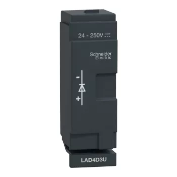   Schneider Electric LAD4D3U D40A-D65A túlfeszültség csökkentő dióda 24…250V DC
