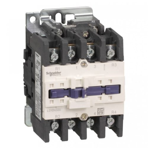 Schneider Electric LC1D65008F7 AC mágneskapcsoló, 80A (AC1), csavaros csatlakozású, 2Z+2NY pólus