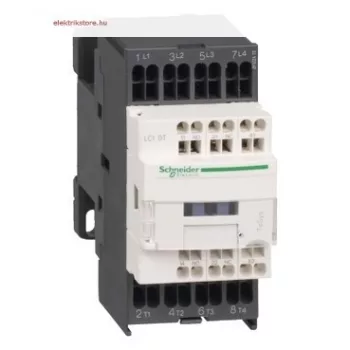   Schneider Electric, TeSys D, LC1DT203B7, Mágneskapcsoló, 20A (400V, AC1), 4 pólus, 4 Záró főérintkező, 24V AC 50/60 Hz vezerlés, rugós csatlakozás, TeSys D (Schneider LC1DT203B7)