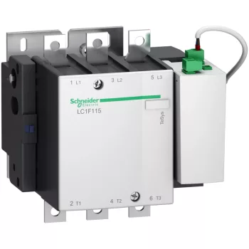   Schneider Electric LC1F115KUE TeSys F LC1F115 mágneskapcsoló 100-250V AC/DC