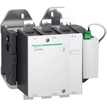   Schneider Electric LC1F400KUE TeSys F LC1F400 mágneskapcsoló 100-250V AC/DC