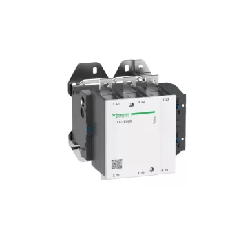   Schneider Electric, TeSys F, LC1F500Q7, Mágneskapcsoló, 250kW/500A (400V, AC3), 380V AC 40..400 Hz vezerlés, csavaros csatlakozás, TeSys F (Schneider LC1F500Q7)